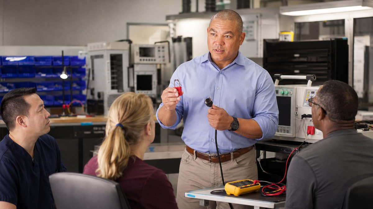 Biomedical lockout and electrical safety Biomedical lockout and electrical safety