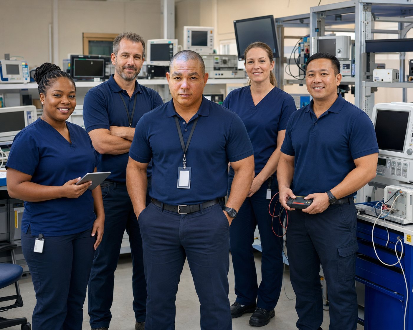 BiomedRx healthcare technology management team delivering medical imaging equipment repair orange