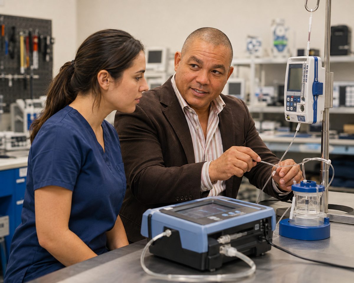 Devin Leads Infusion Pump Testing Devin Leads Infusion Pump Testing