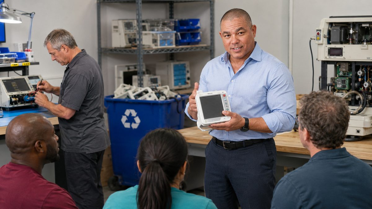Devin Leads Responsible Medical Equipment Recycling Devin Leads Responsible Medical Equipment Recycling
