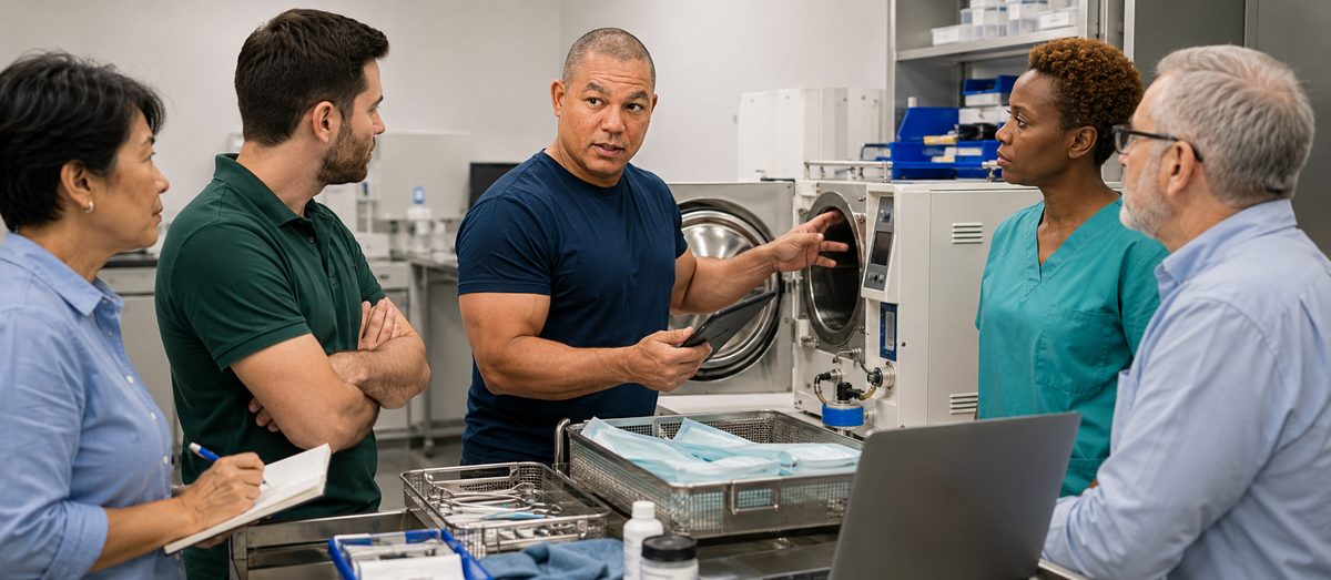 Devin Leads Sterilizer Maintenance Planning Devin Leads Sterilizer Maintenance Planning