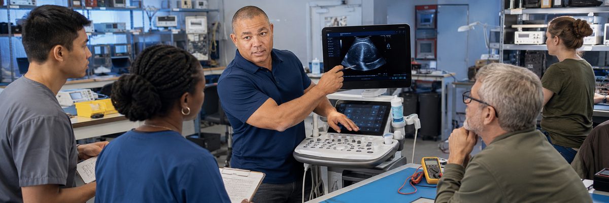 Devin leads ultrasound acceptance testing Devin leads ultrasound acceptance testing