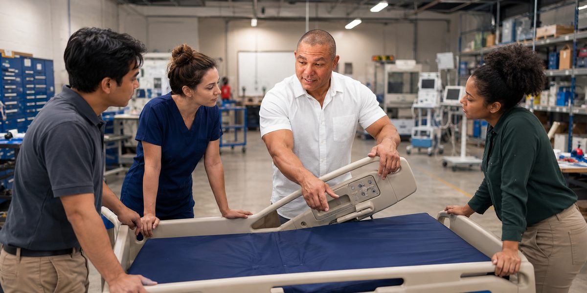 Devin Teaches Hospital Bed Maintenance Devin Teaches Hospital Bed Maintenance