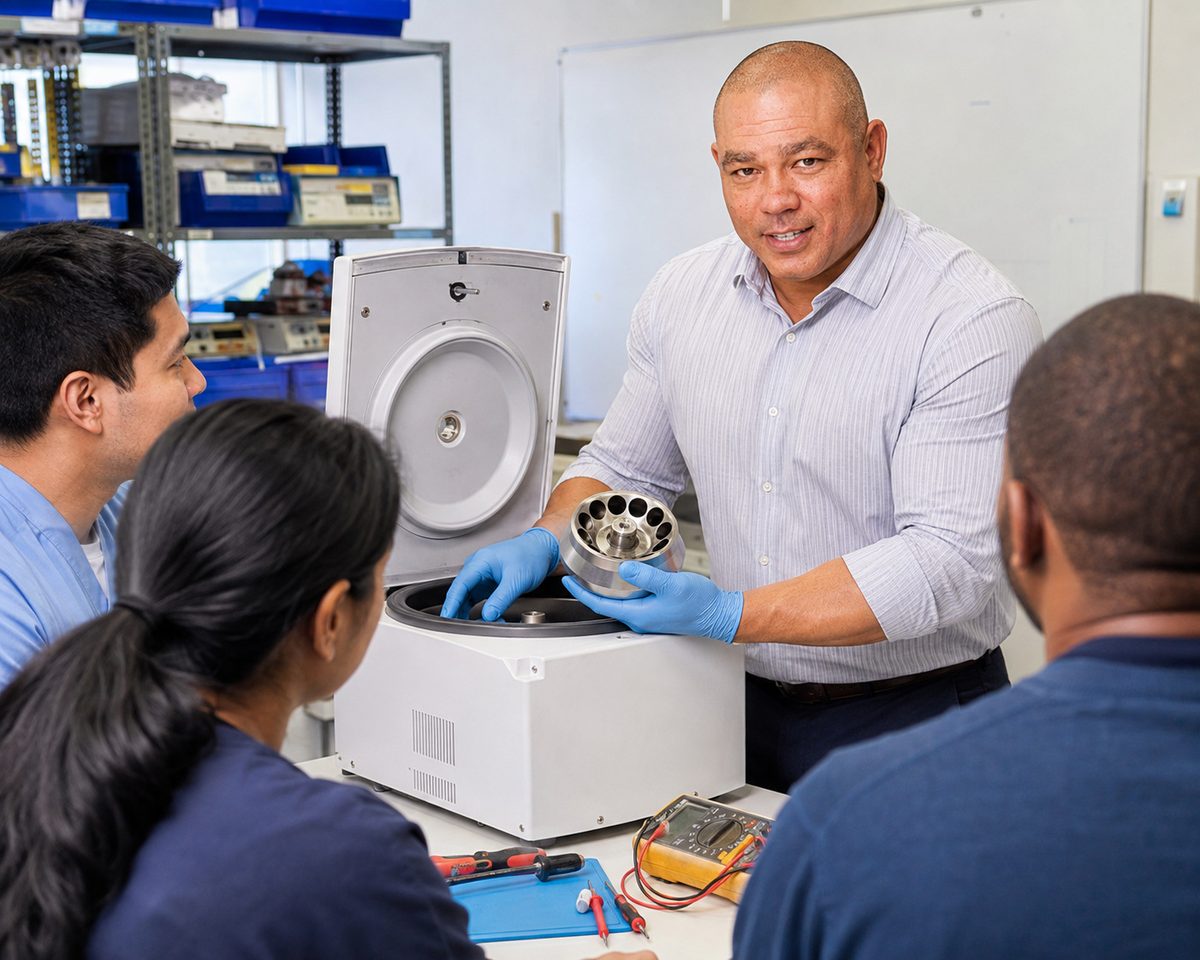 Devin Teaches Safe Centrifuge Inspection Devin Teaches Safe Centrifuge Inspection