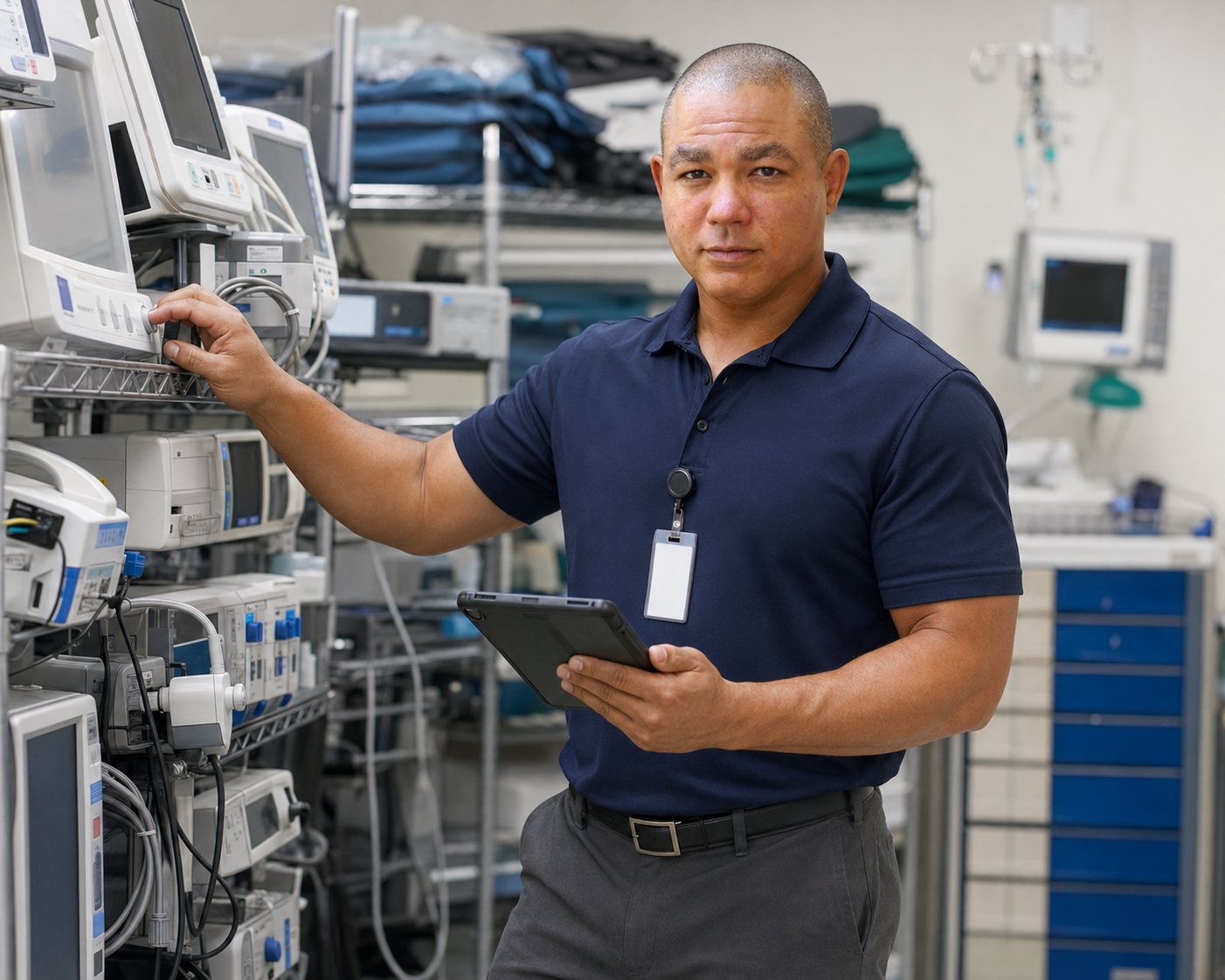 BiomedRx healthcare technology management team delivering biomedical equipment maintenance raleigh