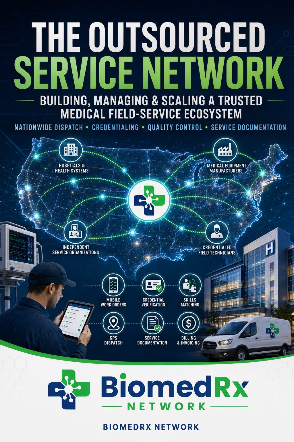 The Outsourced Service Network β eBook cover